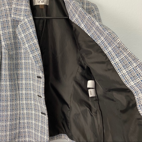 🚫SOLD🚫 Le Suit Tweed Jacket - Picture 7 of 8